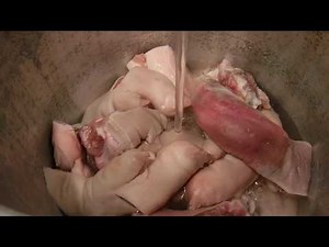 Hog Head Cheese (Souse) Made From A Pig Head- Sylvie Curry, Lady of Q