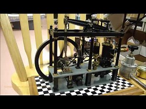 Lady Stephanie Six Column Beam Pumping Steam Engine