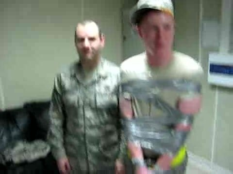 soldier duct taped - video 3