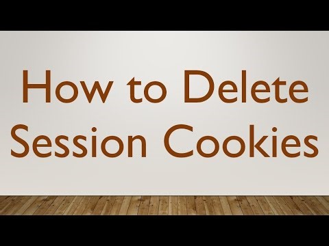 How to Delete Session Cookies