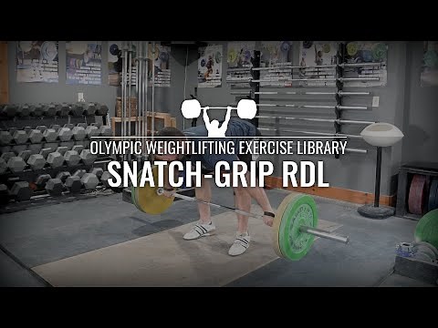 Snatch-Grip RDL | Olympic Weightlifting Exercise Library