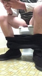 SPY 3: CONSTIPATED MALE GRUNTING AND IN PAIN