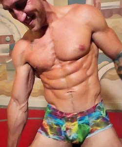 Cason Wrestles Massive Bodybuilder Thunders Arena