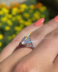 If there is anything in the world that is infinite, it's love 💞. You can show off your infinite love with this infinity engagement ring. Nothing says sentimental forever love like this wonderful feature. The hidden halo engagement ring is dazzling and has a subtle extra sparkle that glows beautifully ✨. View this infinity ring online and in our showroom, where you can browse the largest designer engagement ring selection in the area! bit.ly/3TchJE7 | Jewelry Designs