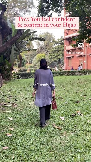 2.3K views | Pov : you feel confident & content in your hijab. #reels #views #hijabi #hijablover #chiffonhijab #modest #hijabista | The Trendy Inc | Facebook