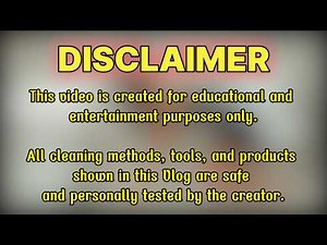 [4K USA] Transparent Cleaning Tutorial 4K - Satisfying & Effective | Clean with Tanisha