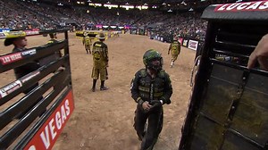 “I've never seen a bull try that hard. He is 9 years old, and to come out and do what he did was amazing.” - Chad Berger. Smooth Operator fought through adversity and became the 2019 YETI World Champion Bucking Bull. | PBR