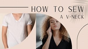 How to Sew a V Neck - Pattern Niche