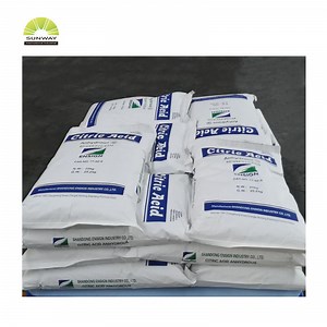 [Hot Item] Food Grade E330 Ensign Ttca High Quality Food Additives Supplier Anhydrous Citric Acid Monohydrate