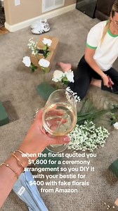 Myth: You have to have real flowers for your wedding. 💐✨ ⁣ ⁣ Faux florals have come a LONG way in recent years, and there are so many gorgeous options available at affordable rates! We’re all for beautiful arrangements, but if the budget isn’t allowing for fresh flowers, no worries—there are stunning alternatives.⁣ ⁣ Here are some of our favorite Amazon picks: https://www.amazon.com/shop/honeyfund/list/4TKWDL4AMQAU?ref_=aip_sf_list_spv_ofs_mixed_d ⁣ 🎥: @chelsea.pavek | Honeyfund