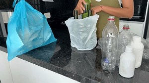 Housewife Separating Glass Bottles Plastic Containers Stock Footage Video (100% Royalty-free) 3759745367 | Shutterstock