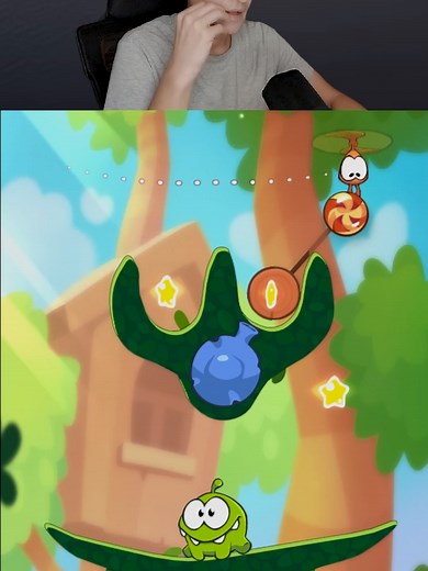 Комбо комбинации с Вжиком — Cut the Rope 2