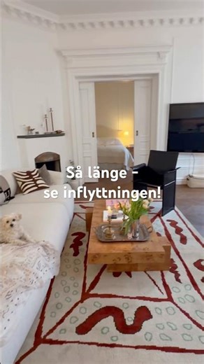 Snart får ni se mer av den nästan färdiginredda lägenheten! 👀 på inflytten så länge!🙌