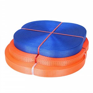[Hot Item] Wholesale 25mm 50mm Width Cargo Lashing Strap Webbing Belt Material 1"2" Polyester Heavy Duty Lashing Strap