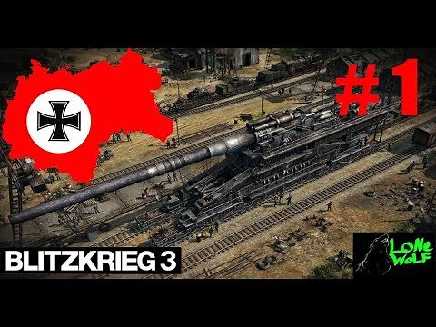 Blitzkrieg 3 deutsche Kampagne Invasion Polens Gameplay Deutsch # 1