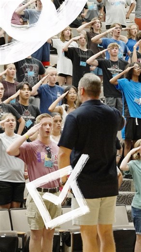 Drum Major Institute Division | BOA Summer Camp 2025 🫡 DMI was all about leveling up. Students got hands-on with conducting, score study, showmanship, and communication, and found their voice as leaders along the way. From small group sessions to full ensemble vibes, they built confidence, found their flow, and got ready to bring it all back to their home bands. #boacamp2025 #drummajor #leadership #marchingarts #marchingarts #futureleaders | Bands of America