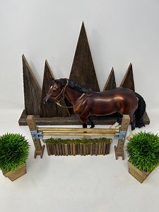 Derby de cheval chasseur Breyer, saut en rondins, accessoire cheval Breyer, saut miniature, accessoire Breyer, cadeau pour amateur de chevaux, cadeau pour fille folle de cheval - Etsy France