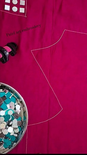 21K views · 52 reactions | Mirrorwork design for blouse back neck... #mirrorworkblouse #mirrorworkblousedesigns #mirrorworkembroidery #mirrorwork #mirrorworkdesigns #reels | Embroidery Nilam Patel | Facebook