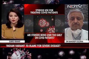 "Steroids Decrease Immunity": AIIMS Chief Randeep Guleria
