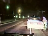 Dash cam footage of moments before deadly Oklahoma shooting