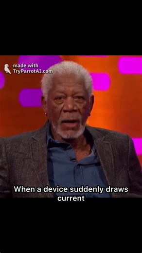 Morgan Freeman explains what a decoupling capacitor is!