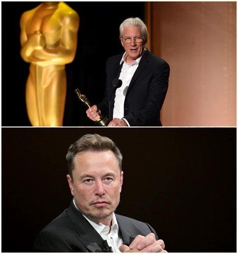 Richard Gere Calls Out Elon Musk on Oscars Stage, Musk’s Savage Reply Steals the Show Details in comment 👇👇💟 #elonmusk | La Tuya Pe'