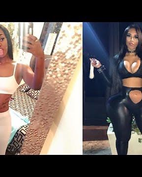 Beautiful Black Women in Leggings