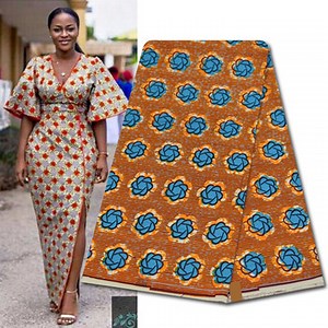 [Hot Item] Printed Wax Fabric 100% Polyester Fabric African Wax Cloth