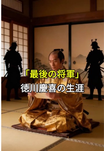 徳川慶喜の歴史と最後の将軍