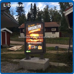 [Hot Item] P5 Outdoor Waterproof Full Color Advertising Display Pole LED Screen