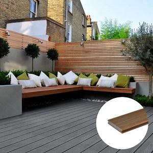 [Hot Item] High Quality WPC Decking Solid WPC Composite Deck for Outdoor Projects