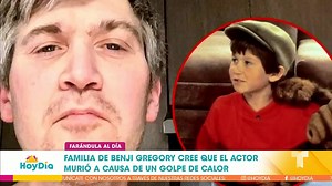 😢 Benji Gregory, el rostro infantil detrás de la serie de TV 'ALF, se nos fue demasiado pronto. Descansa en paz 🙏 #HoyDía #ALFporSiempre | Telemundo