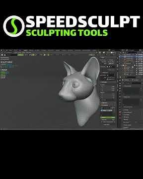 Speedsculpt - Sphynx Time-lapse - Part 1