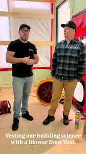 Just wrapped up our blower door test with @quantumbuildingperformance and we couldn’t be more excited about the results! Our tiny home exceeded expectations, proving just how airtight and energy-efficient our build really is. 🔥 Not only does this mean better temperature control, but also reduced energy use for a smaller environmental footprint. Every detail counts when creating a sustainable home, and this test is a huge win for our vision. 🌱🏡 #tinyhousedesign #tinyhomeliving #energyefficienc