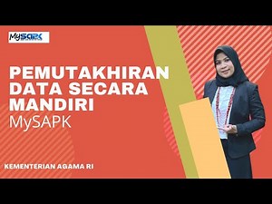 Pemutakhiran Data Mandiri Aplikasi MySAPK Pada Kementerian Agama
