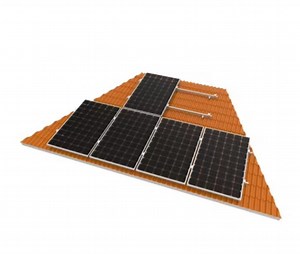 [Hot Item] Certification Solar Panel Tile Roof Mounting System Aluminum Solar Roof Mounting Bracket for Tile Roof