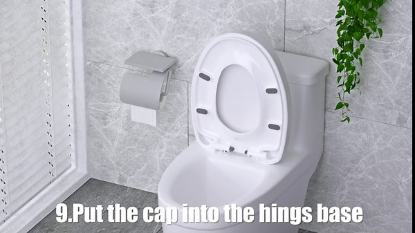 Elongated Toilet Seat - Heavy Duty Toilet Lid with Thick Premium UF Material, Soft Close & Quick Release, Top Fix to Install and Clean for Most Brand Standard Toilet Seats by WEKEY - White