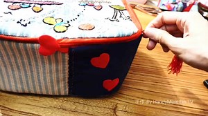 36K views · 617 reactions | "How to Make a Simple Tutorial for Crafting a Cozy and Delicate Storage Pouch" | HandyMum | Facebook