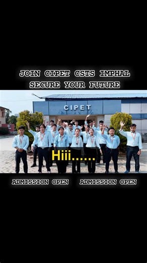 🎓 ADMISSION OPEN @ CIPET CSTS-IMPHAL | 2025-26 Shape your future in the world of Plastics & Polymer Technology! ✅ Courses Offered: 🔹 Diploma in Plastics Technology (DPT) 🔹 Diploma in Plastics Mould Technology (DPMT) 📅 Duration: 2 or 3 Years 📘 Entry: 10th / 12th (Science) ✨ Why Choose CIPET? 🏛️ AICTE Approved | 🧪 Modern Labs | 🛏️ Separate Hostels 💰 Scholarships | 💼 Assured Placement | 💸 Stipend from 6th Semester 📍 Location: Takyelpat, Imphal ☎️ Call: 8974003082 / 9774687074 📧 Email: 