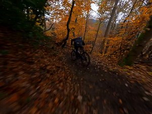 Arthur Deblonde's pre-turkey trail ride is as good as it gets 🍁 How does your family work up an appetite for the Thanksgiving feast? #GoProFPV by Antoine Buffart. | GoPro