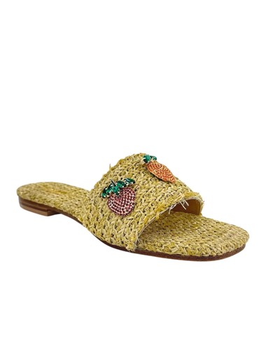 Handmade Jeweled Fruit-band Sandals for Women - Etsy