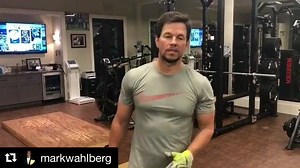 Love that Keiser POWER Rack in the background, Mark Wahlberg. 👊🏻💪🏻💯 #GoodEnoughIsnt 🎥: @markwahlberg | Keiser