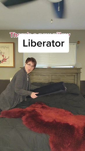 #liberator #positions #pillow #ftloi #itkyk #spicethingsup #couples #bedroomfun #trynewthings