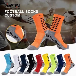 [Hot Item] High Quality Professional Non Slip Football Socks Custom Logo Soccer Grip Socks