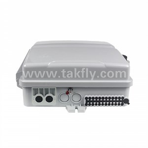 [Hot Item] FTTX 24 Fibre Termination Box with 2 Input and 24 Output Cable Holes