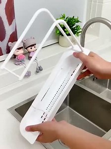 💖💖Adjustable sink storage shelf, dedicated to creating a healthy environment and keep it dry to prevent the growth of bacteria.✨✨ ✅Fits sinks of all sizes!✅ Get yours👉https://bit.ly/38ljOJd | GadgetGuidebook