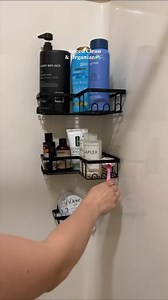 Maximize Bathroom Space with YASONIC Corner Adhesive Shower Caddy...