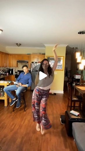 Ana Luiza Luizi & Júnio Enrique on Instagram: "Tbt ❣️ Good memories from a crazy time  . . . #tbt #dancecouple #thatbraziliancouple #husbandandwife #couples #woman #dancereels #kitchendancing #parejas"