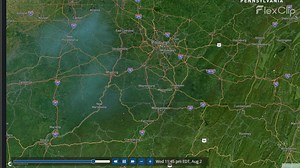 1.3K views · 37 reactions | Model guidance is showing an increase in Canadian wildfire smoke at 6000ft starting early Wednesday. This video is a model forecast of near-surface smoke. It begins to increase during the afternoon when the lower levels of the atmosphere become more mixed. | US National Weather Service Pittsburgh PA | Facebook