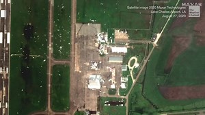 Before and After Landfall: Satellite Images Show Ground Zero